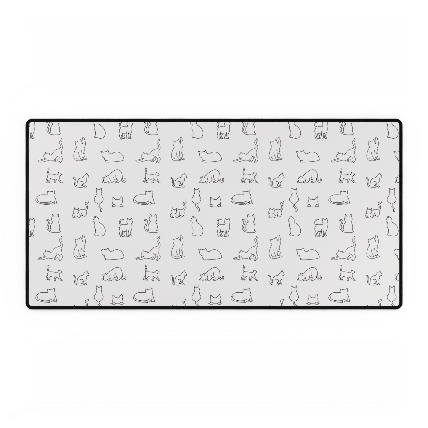 Cat lovers desk mat