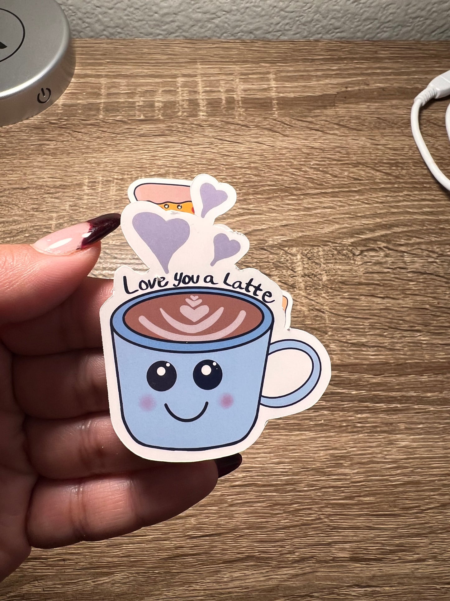 Valentines stickers- snack edition