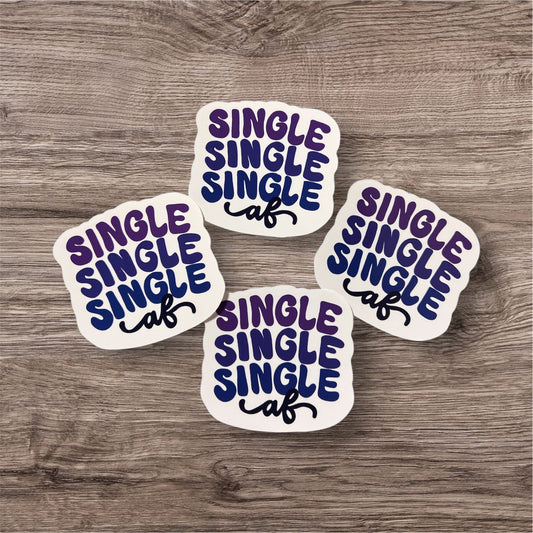 Single AF sticker