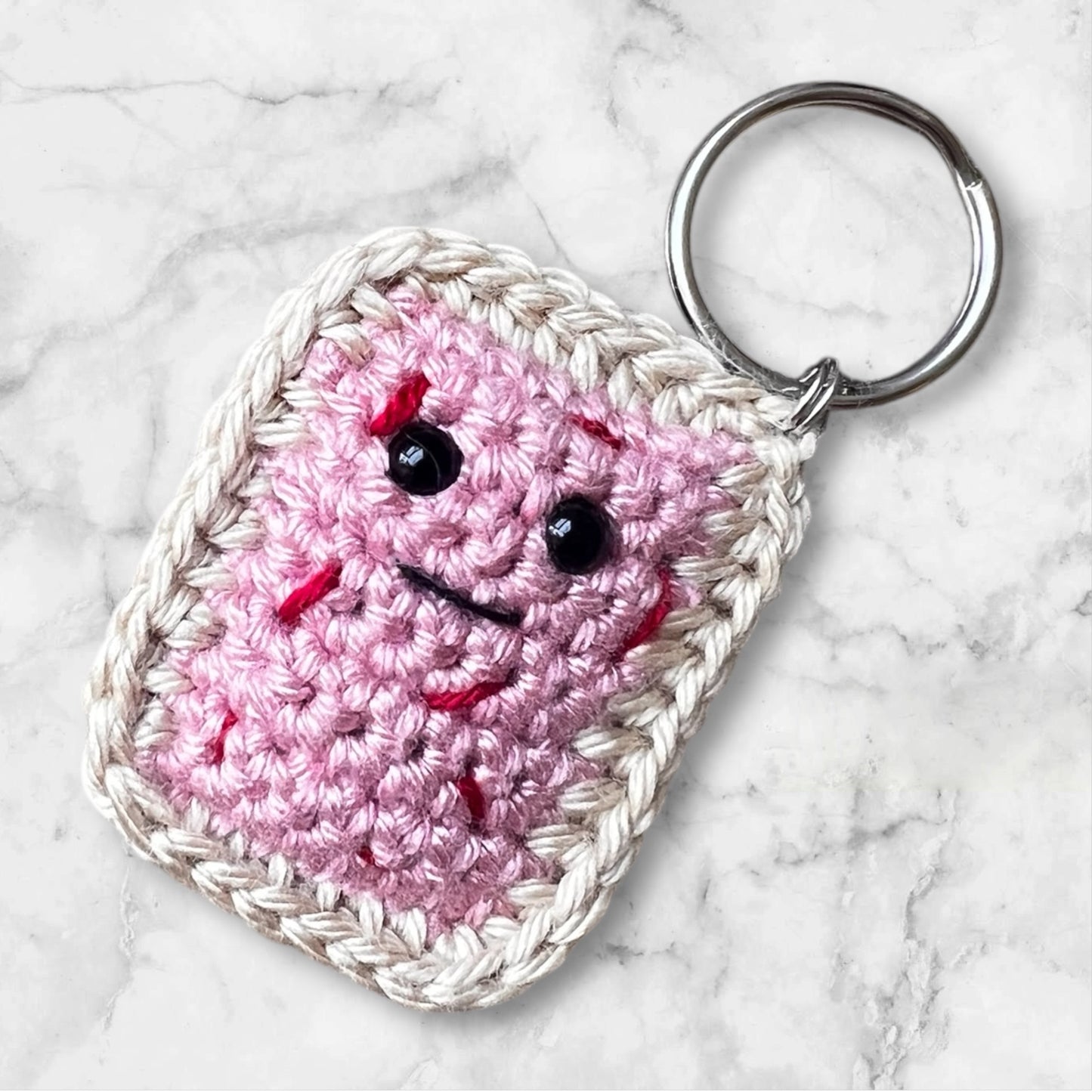 Pop-Tart keychain