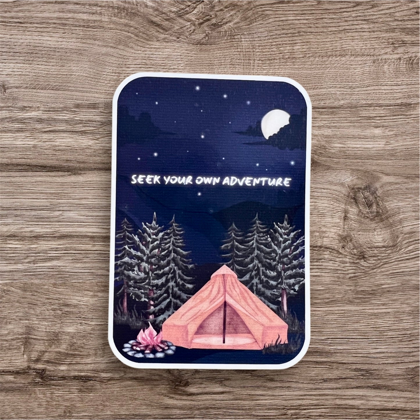 seek your own adventure sticker