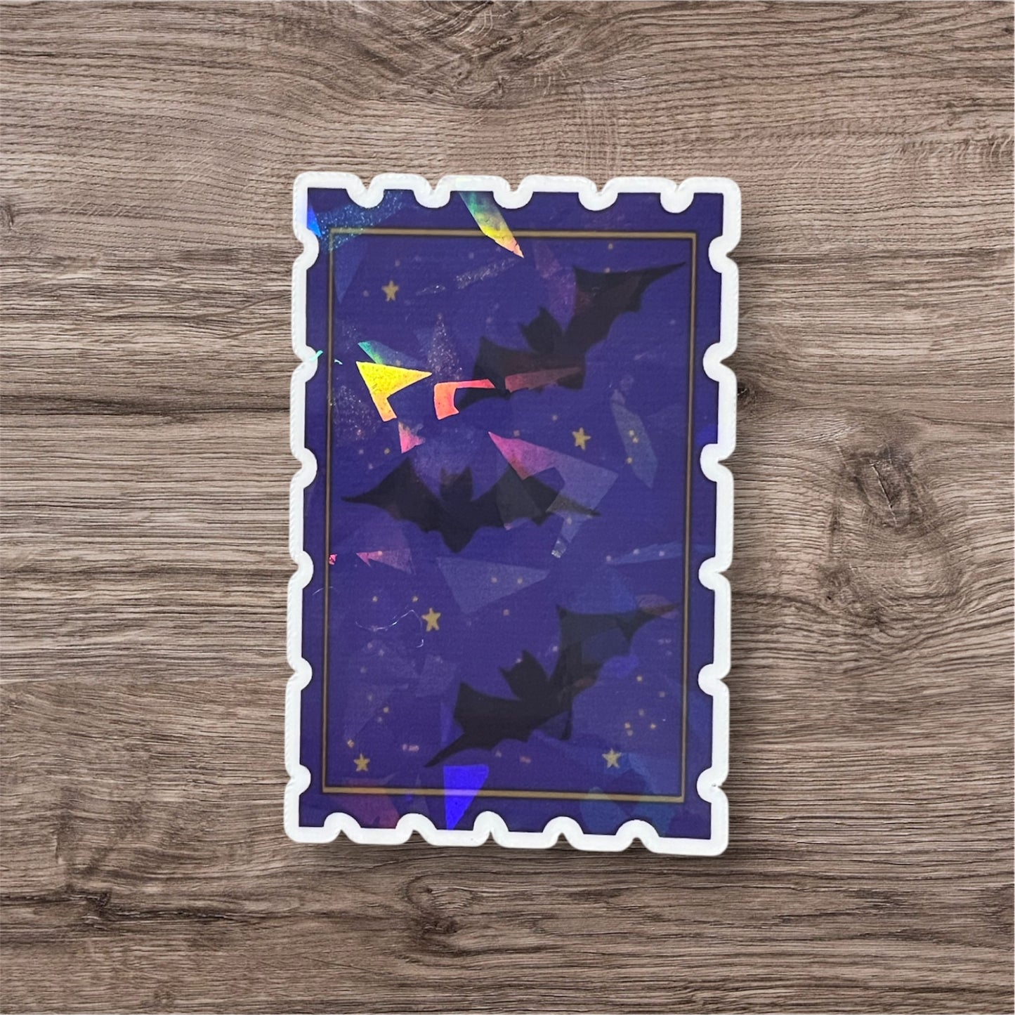 Spooky Stamp Collection – Holographic Halloween Stickers