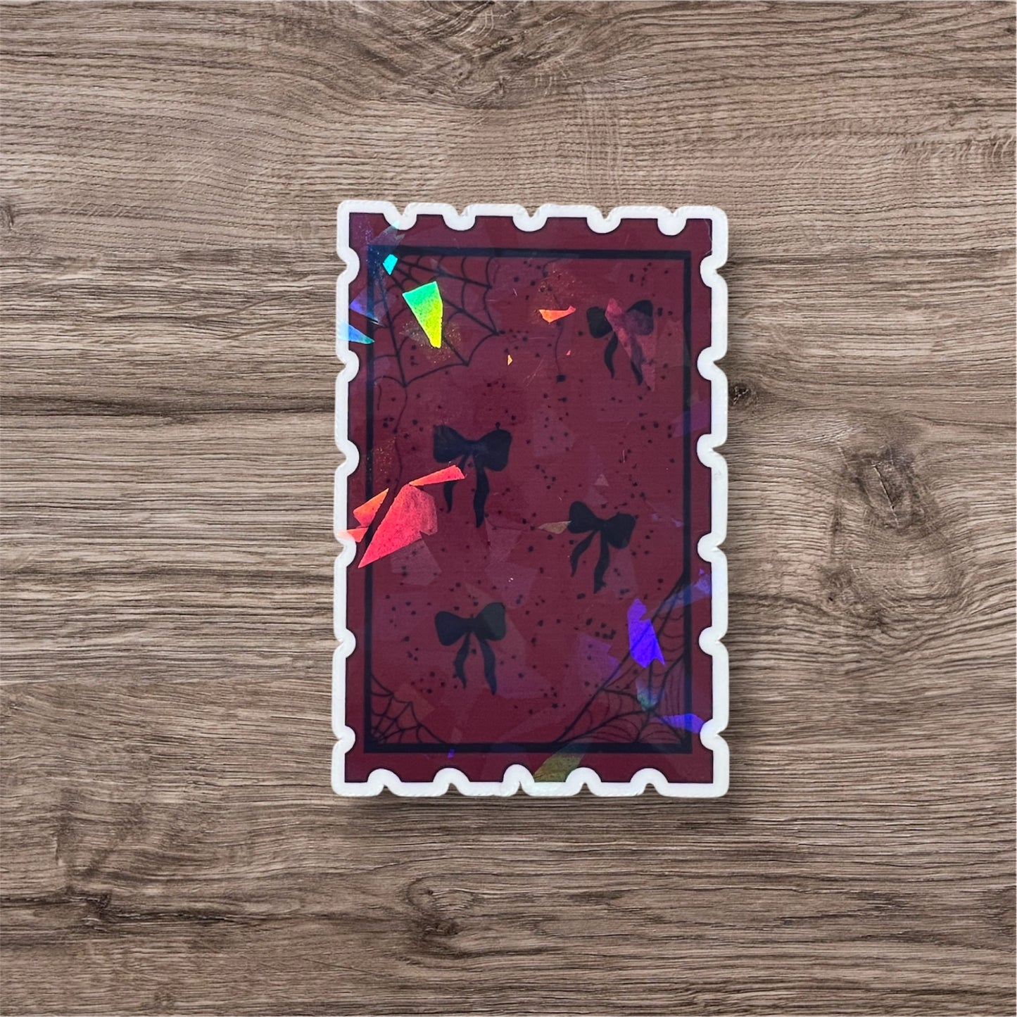 Spooky Stamp Collection – Holographic Halloween Stickers