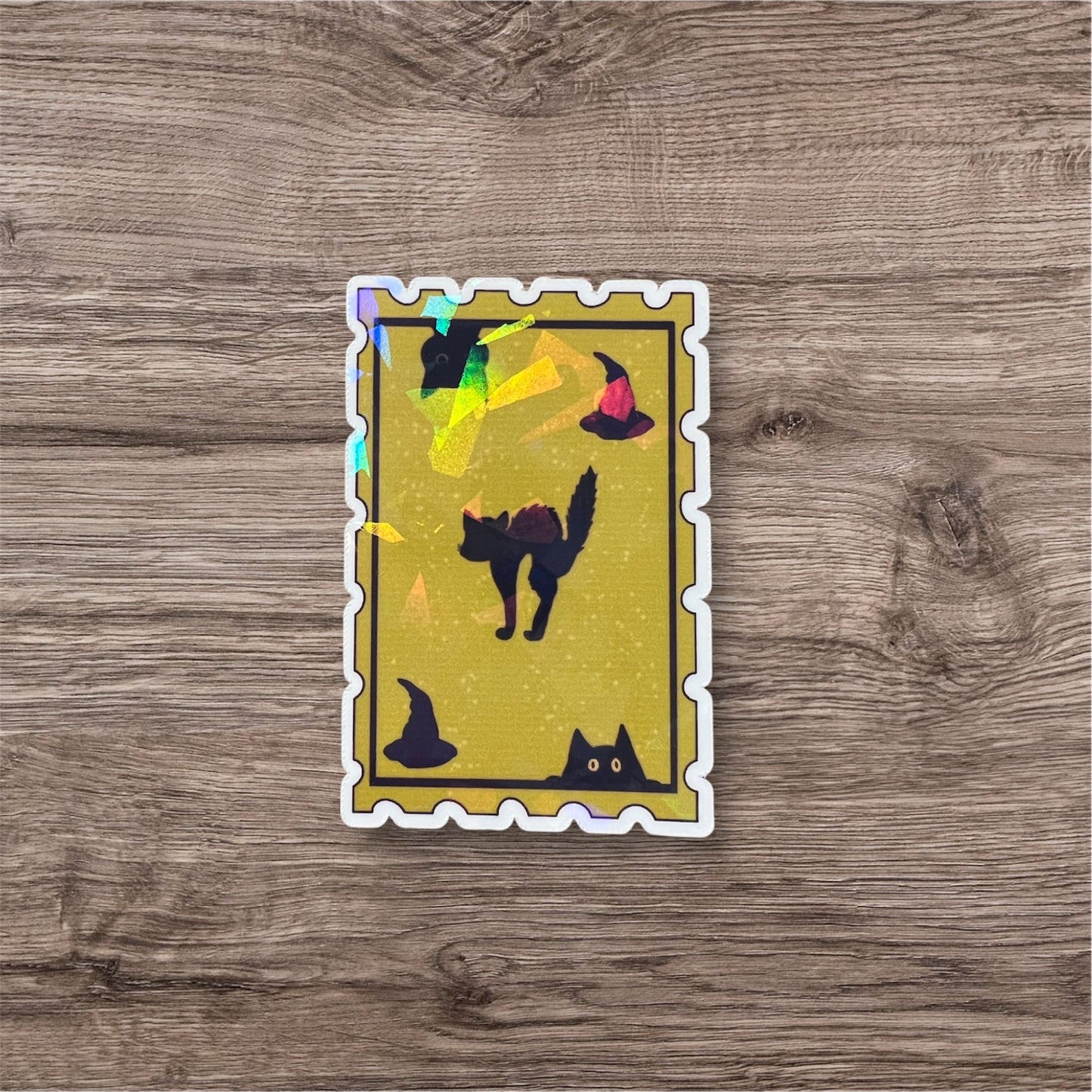 Spooky Stamp Collection – Holographic Halloween Stickers