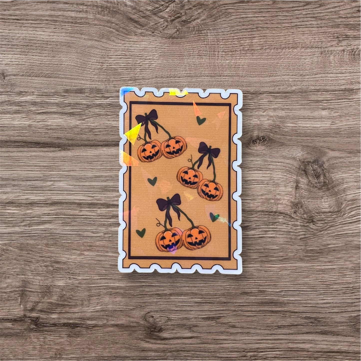 Spooky Stamp Collection – Holographic Halloween Stickers